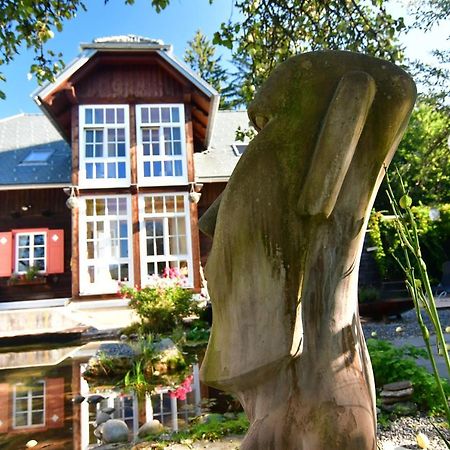 Naturforsthaus Ferienwohnung Fuer Hunde- Und Tierverbundene Menschen Preitenegg Exterior foto
