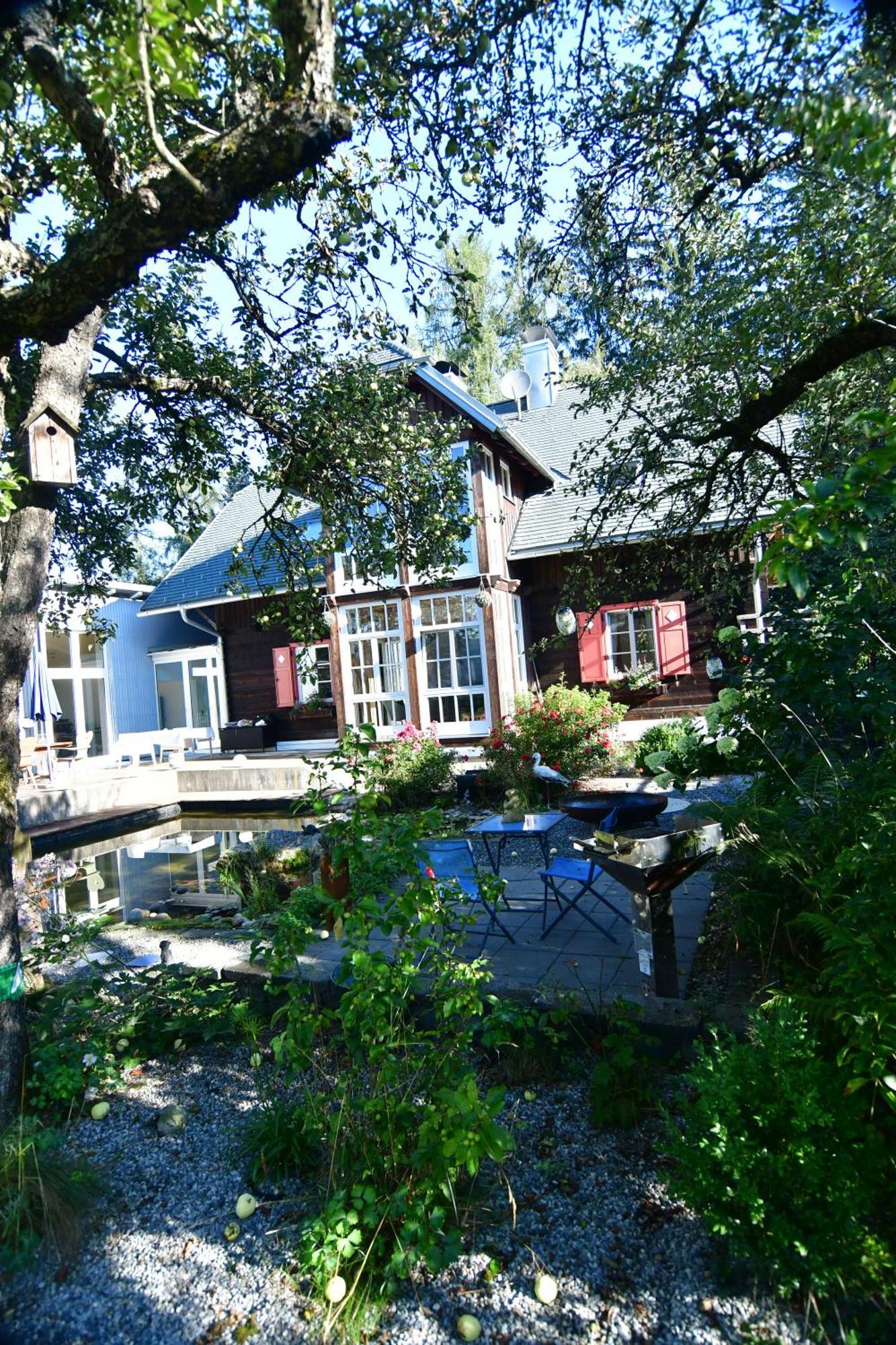 Naturforsthaus Ferienwohnung Fuer Hunde- Und Tierverbundene Menschen Preitenegg Exterior foto